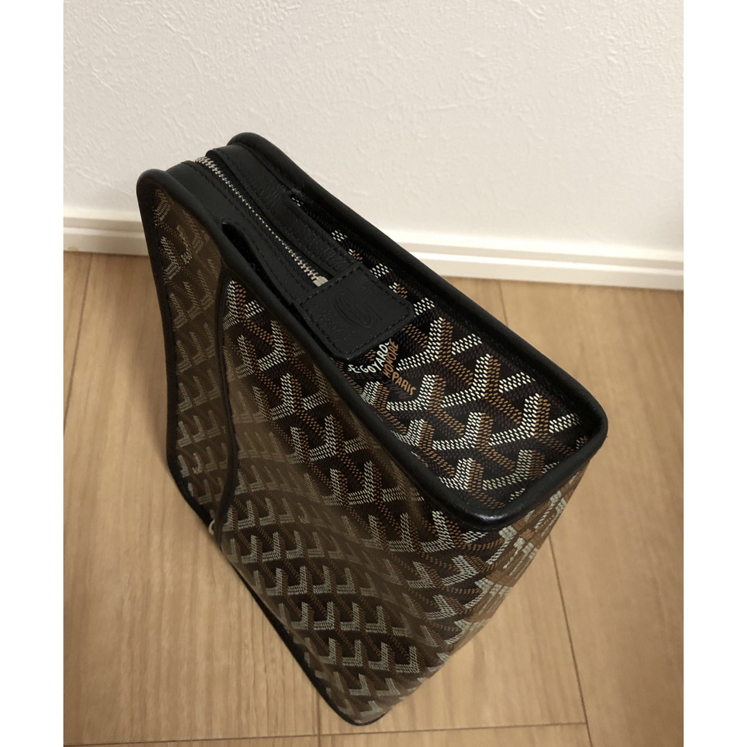 GOYARD(ゴヤール)のゴヤール　ジュバンスＭＭ　ブラック　セカンドバッグ メンズのバッグ(セカンドバッグ/クラッチバッグ)の商品写真