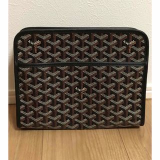 ゴヤール(GOYARD)のゴヤール　ジュバンスＭＭ　ブラック　セカンドバッグ(セカンドバッグ/クラッチバッグ)