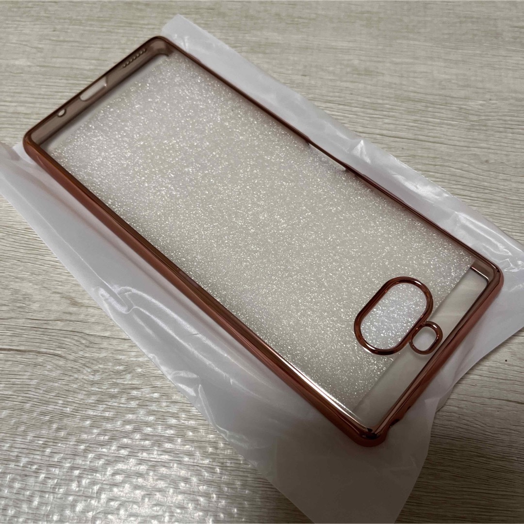 在庫一掃】 Xperia 8 ケース カバー ソフトケース tpu ローズゴールド