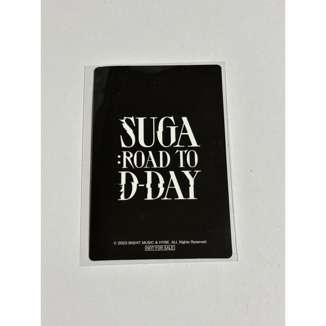 AgustD BTS SUGA ライブビューポストカード　映画D-DAYトレカ