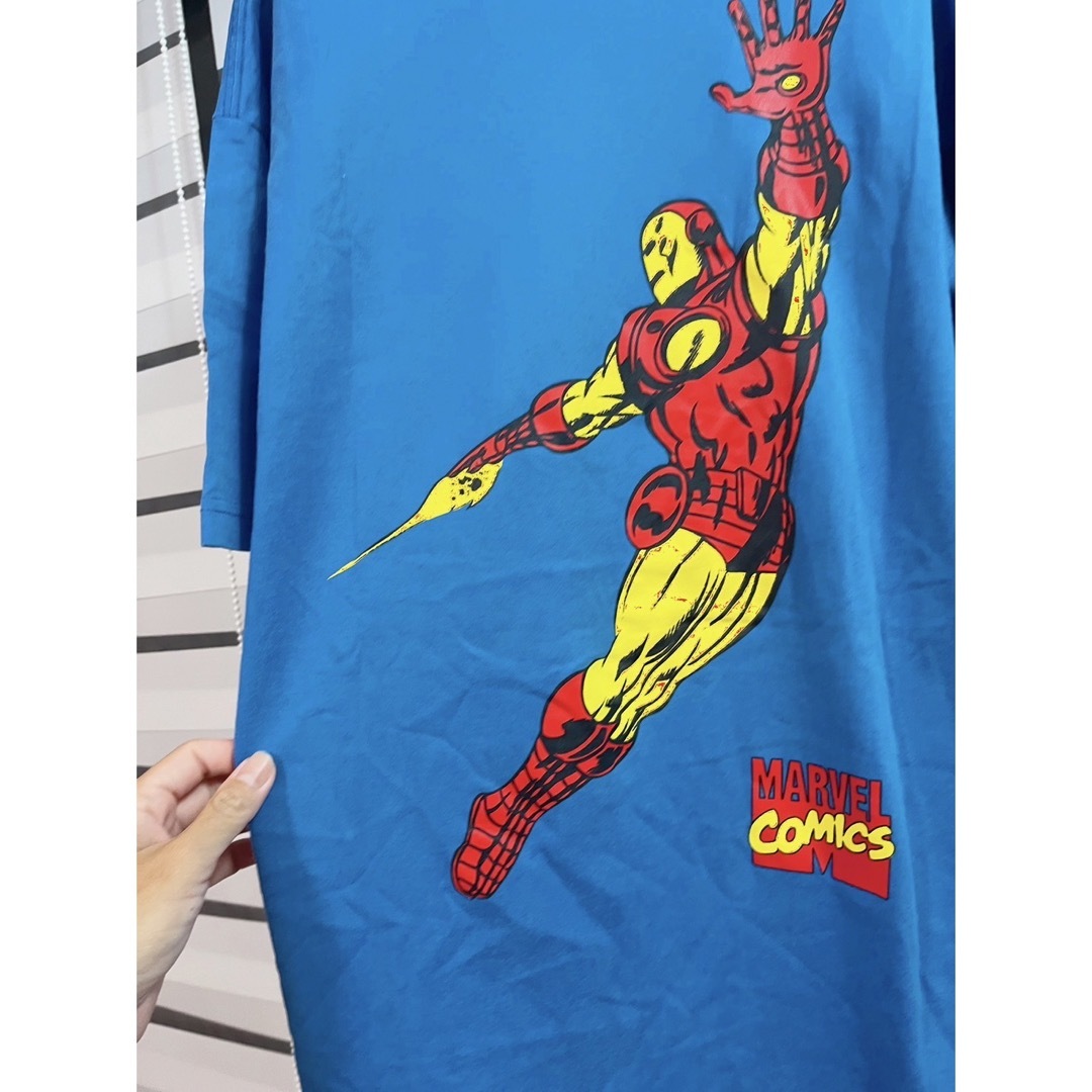 XLARGE(エクストララージ)の【美品♡】X-LARGE ×MARVEL アイアンマン　コラボTシャツ　半袖 メンズのトップス(Tシャツ/カットソー(半袖/袖なし))の商品写真