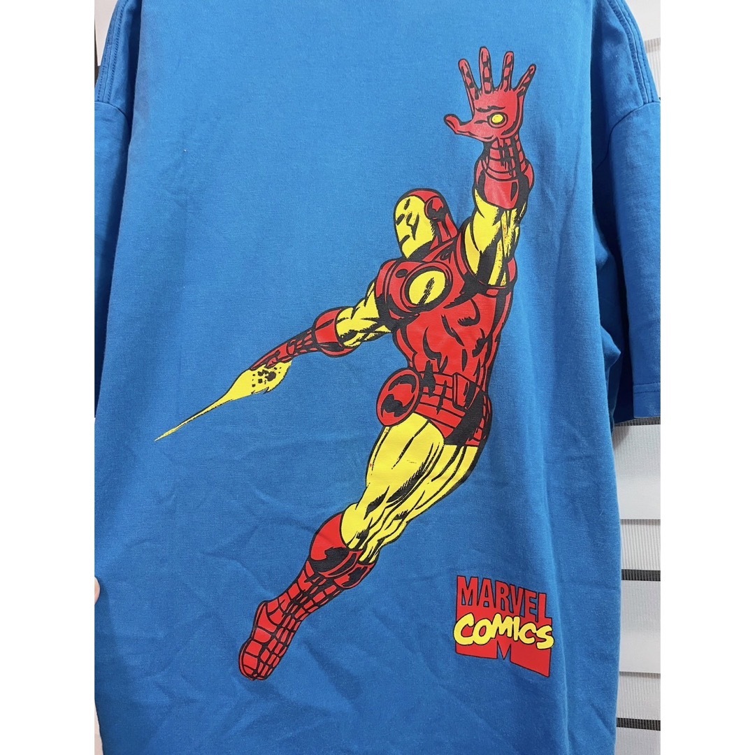 XLARGE(エクストララージ)の【美品♡】X-LARGE ×MARVEL アイアンマン　コラボTシャツ　半袖 メンズのトップス(Tシャツ/カットソー(半袖/袖なし))の商品写真