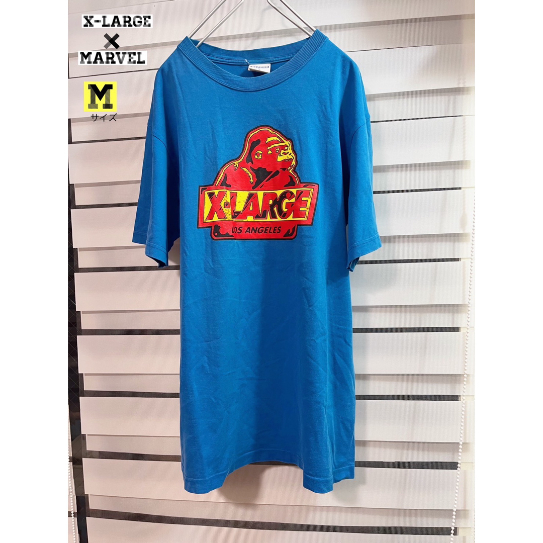 XLARGE(エクストララージ)の【美品♡】X-LARGE ×MARVEL アイアンマン　コラボTシャツ　半袖 メンズのトップス(Tシャツ/カットソー(半袖/袖なし))の商品写真