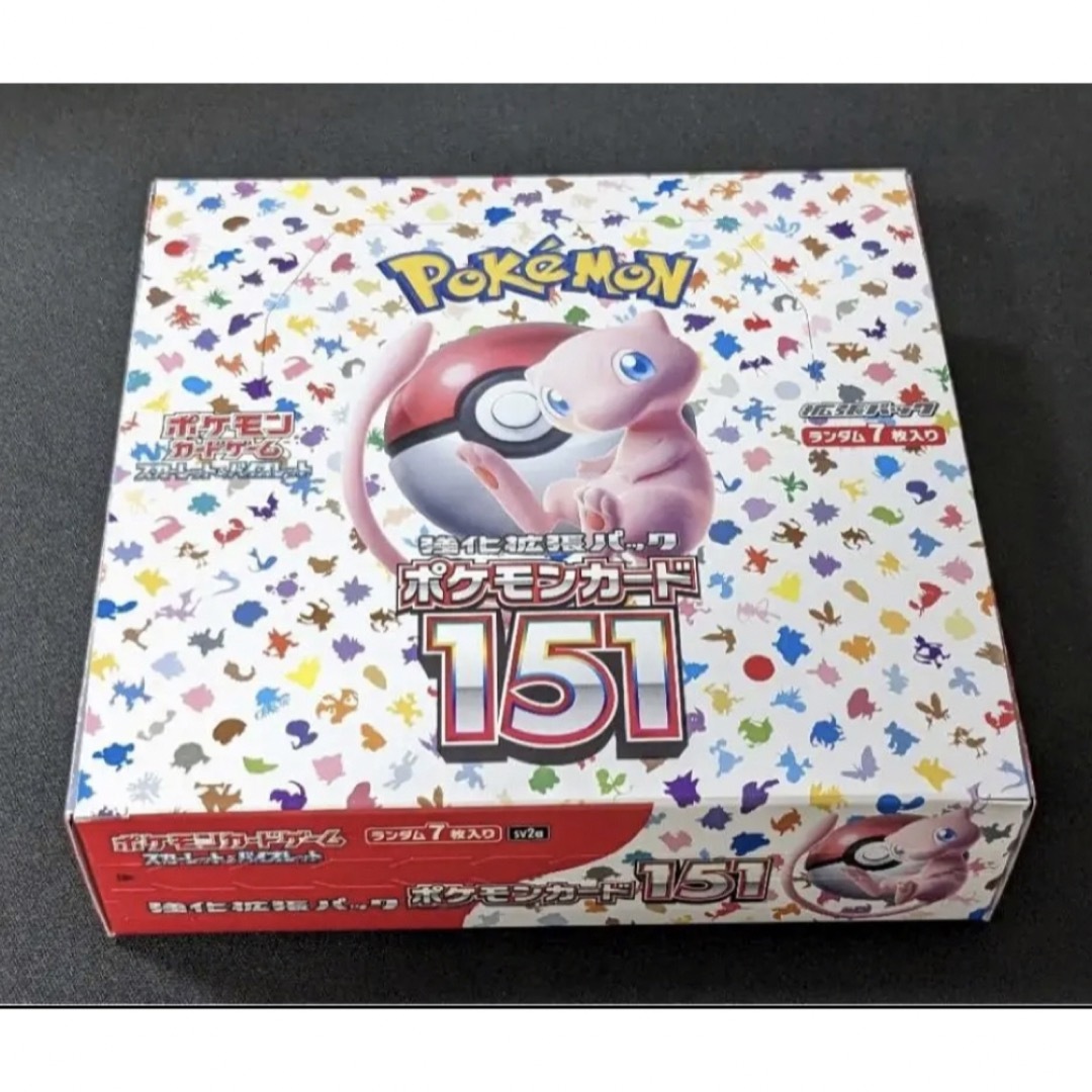 人気ブランドを 【新品・未使用】ポケモンカード151 4BOX- 未開封BOX