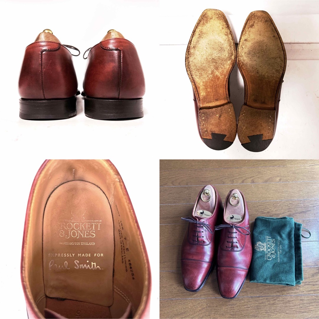 150.CROCKETT&JONES HALLAM ストレート 別注品 7E