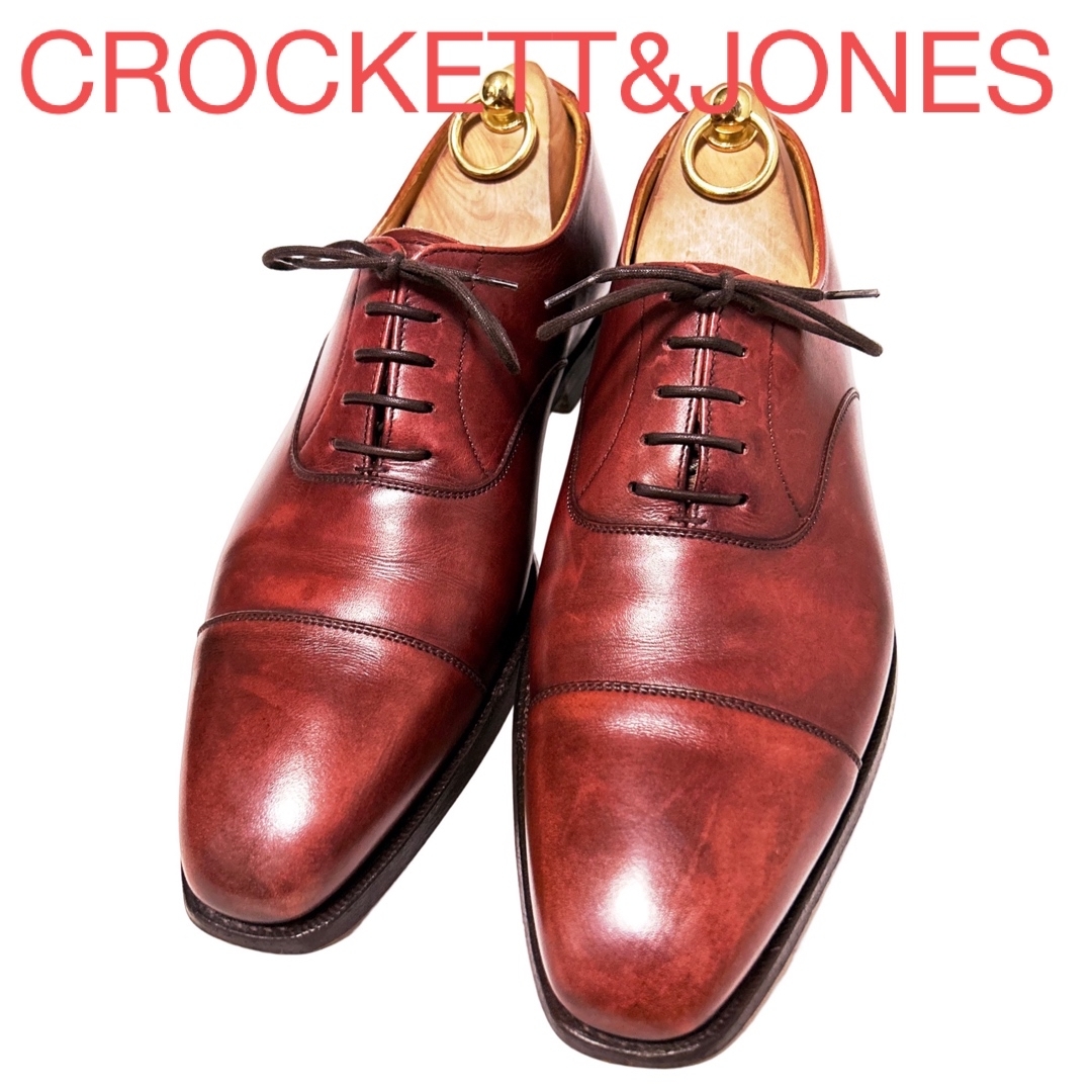 150.CROCKETT&JONES HALLAM ストレート 別注品 7E