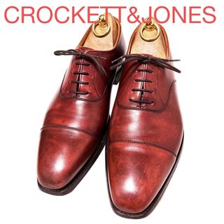 クロケットアンドジョーンズ(Crockett&Jones)の150.CROCKETT&JONES HALLAM ストレート 別注品 7E(ドレス/ビジネス)