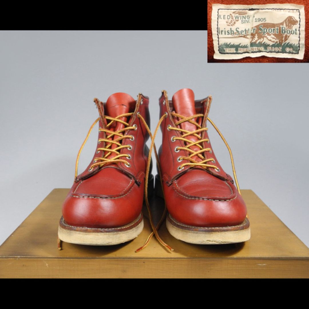 メンズ表四角犬タグ◆REDWING レッドウィング 8875 6E