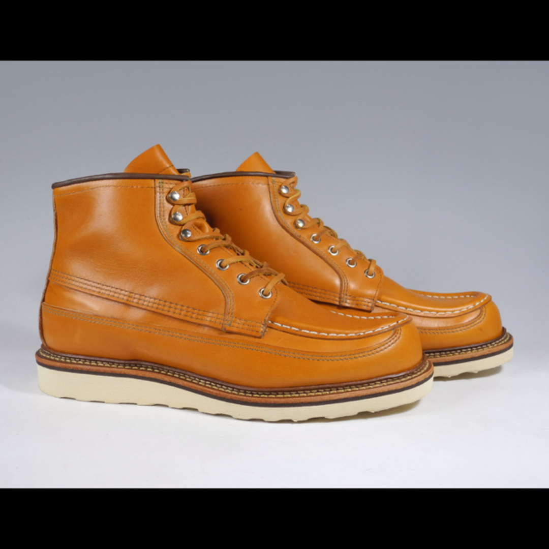 REDWING(レッドウィング)のカヌーモック9850ゴールドセッター犬タグ875 9875 9851 1953 メンズの靴/シューズ(ブーツ)の商品写真