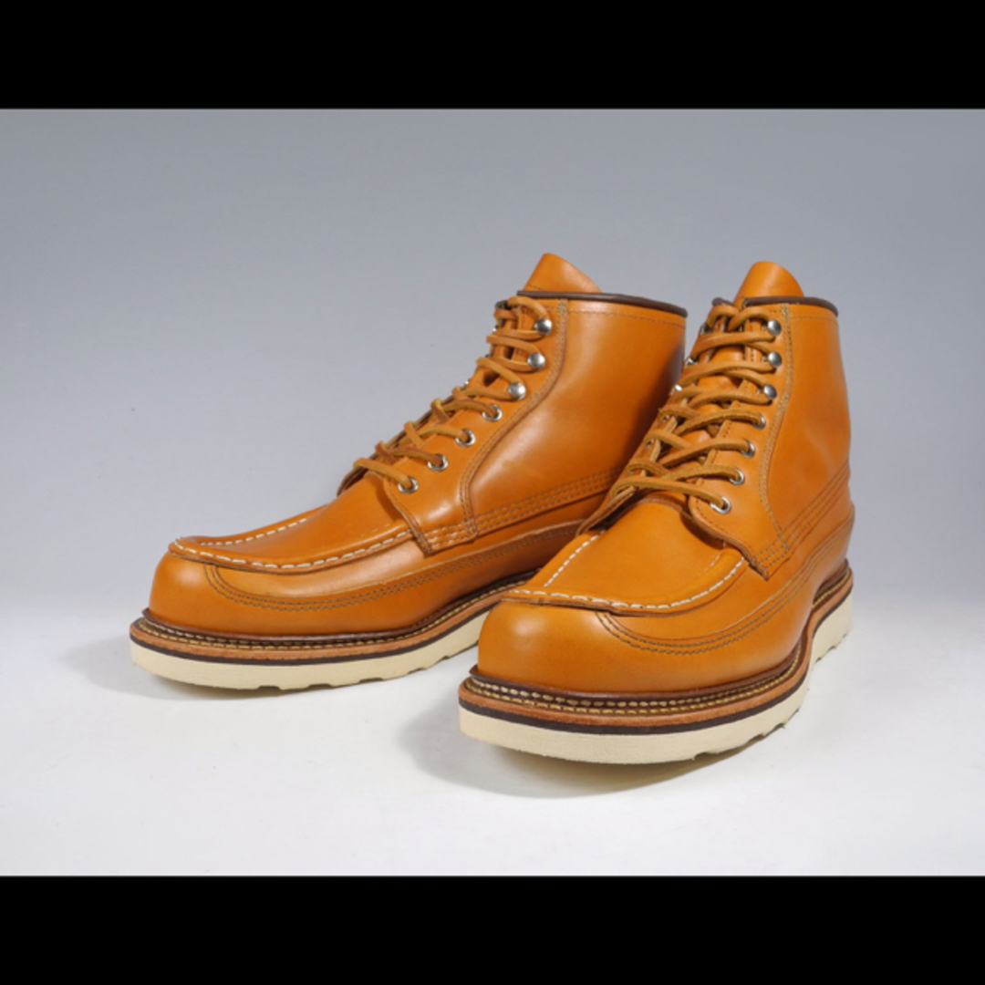 REDWING(レッドウィング)のカヌーモック9850ゴールドセッター犬タグ875 9875 9851 1953 メンズの靴/シューズ(ブーツ)の商品写真