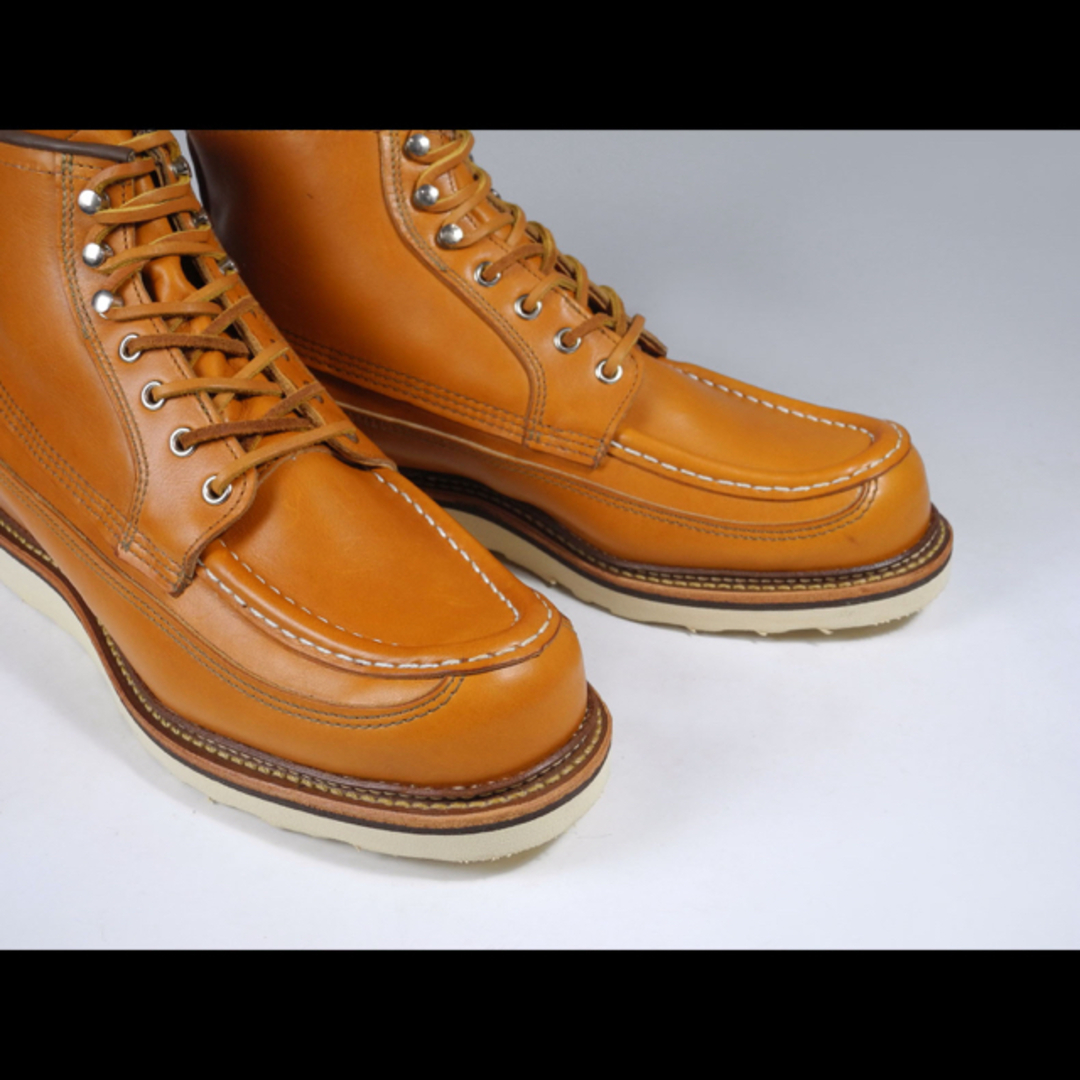 REDWING(レッドウィング)のカヌーモック9850ゴールドセッター犬タグ875 9875 9851 1953 メンズの靴/シューズ(ブーツ)の商品写真