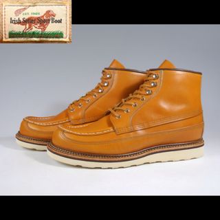 レッドウィング(REDWING)のカヌーモック9850ゴールドセッター犬タグ875 9875 9851 1953(ブーツ)