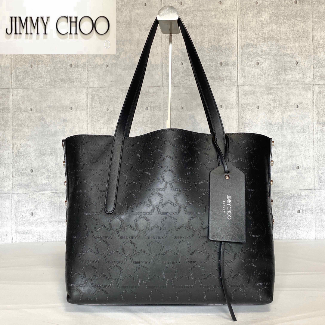 JIMMY CHOO ジミーチュウ ハンドバッグ ✨️化粧袋あり美品✨️