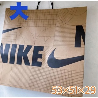 ナイキ(NIKE)の【大】NIKE  ナイキ　ショップ袋　ショッパー　紙袋　手提げ　袋(ショップ袋)