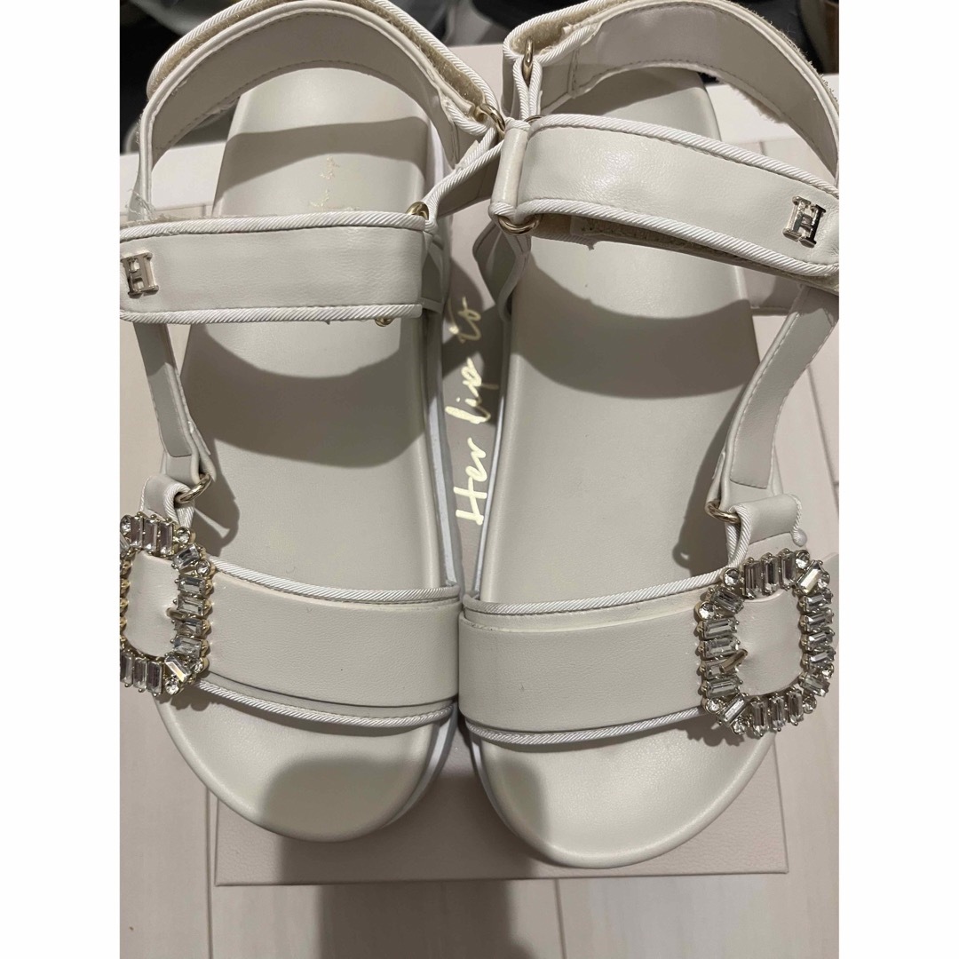 herlipto Crystal Slingback Sandals 4