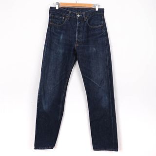 リーバイス(Levi's)のリーバイス デニムパンツ ジーンズ 501 ボタンフライ ダメージ ストレート ボトムス メンズ W31L32サイズ ブルー Levi's(ジャージ)