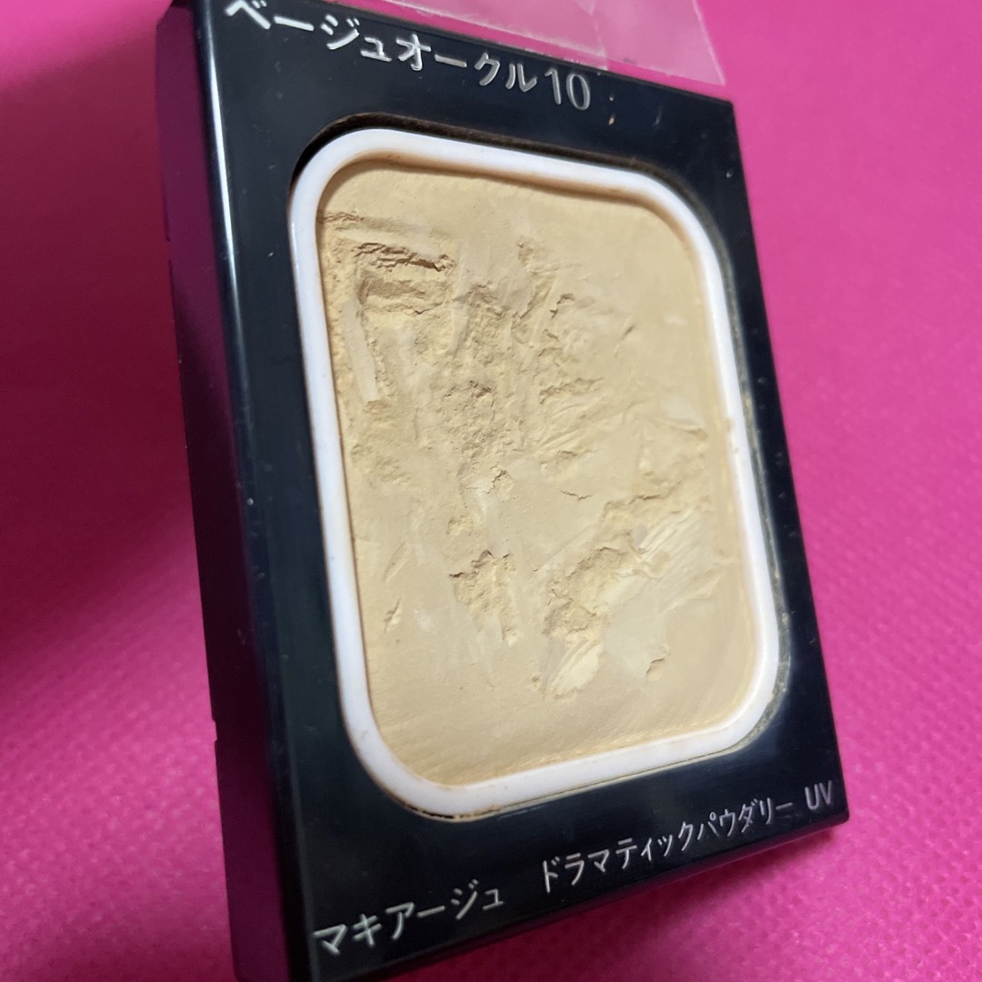 マキアージュ ドラマティックパウダリー UV ベージュオークル10　2点