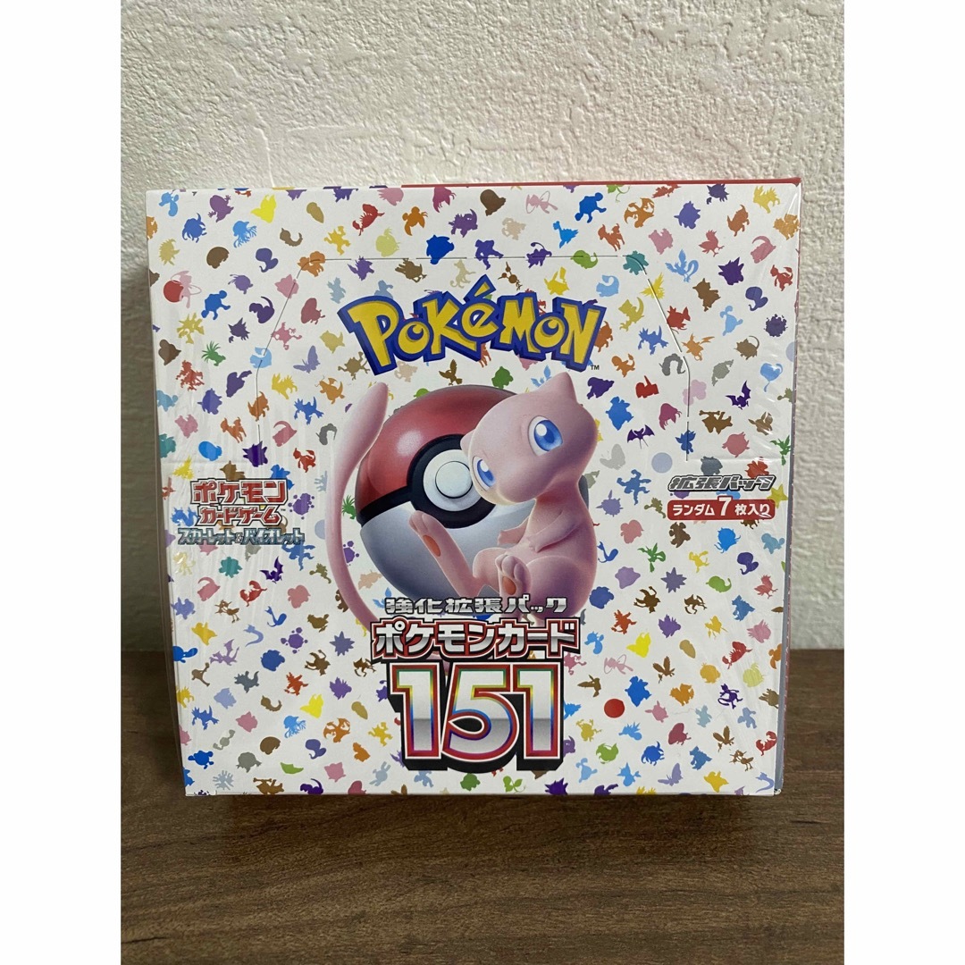 ポケモンカード151 シュリンク付き　新品未開封品