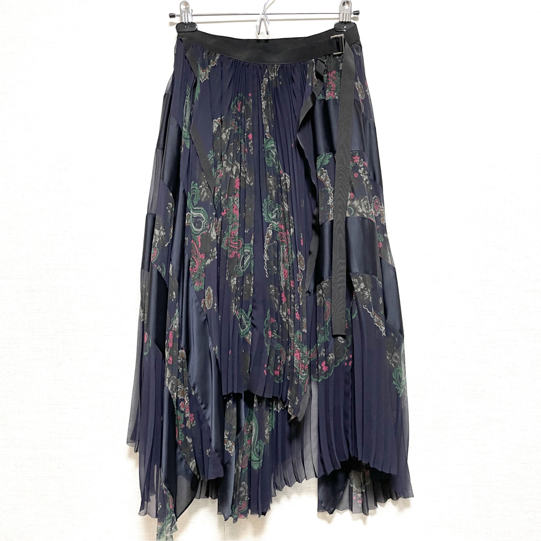 sacai(サカイ)のsacai プリーツスカート 1 mm6 kolor toga コムデギャルソン レディースのスカート(ロングスカート)の商品写真