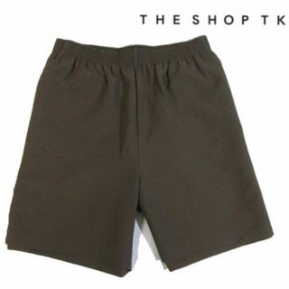 ザショップティーケー(THE SHOP TK)の【THE SHOP TK/タケオキクチ】サッカー素材 ショートパンツ・Lブラウン(ショートパンツ)