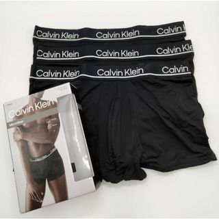 カルバンクライン(Calvin Klein)のカルバンクライン ローライズボクサー Black 3枚組 S/Ｌサイズ(ボクサーパンツ)