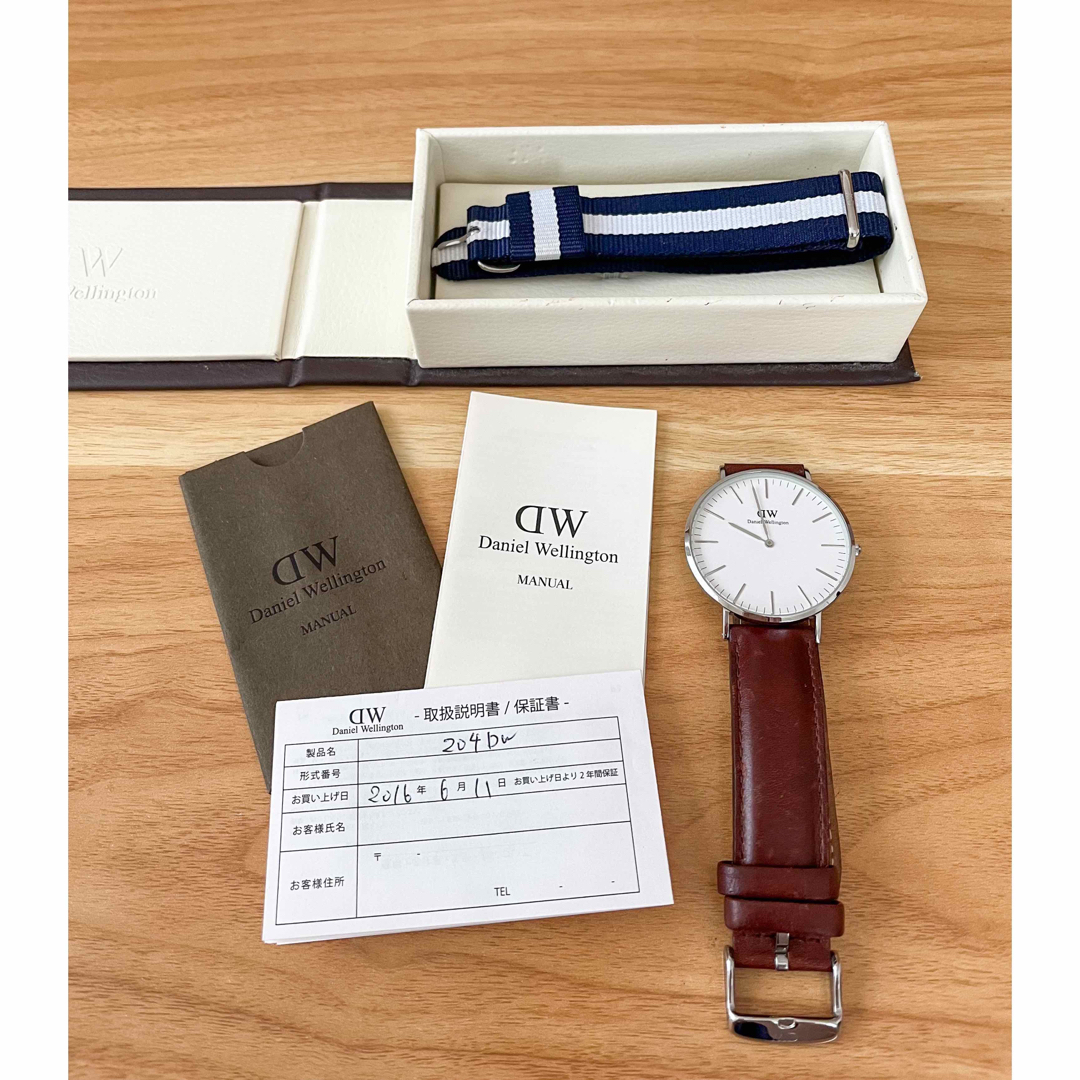 電池交換不要！Daniel Wellington 腕時計 | フリマアプリ ラクマ