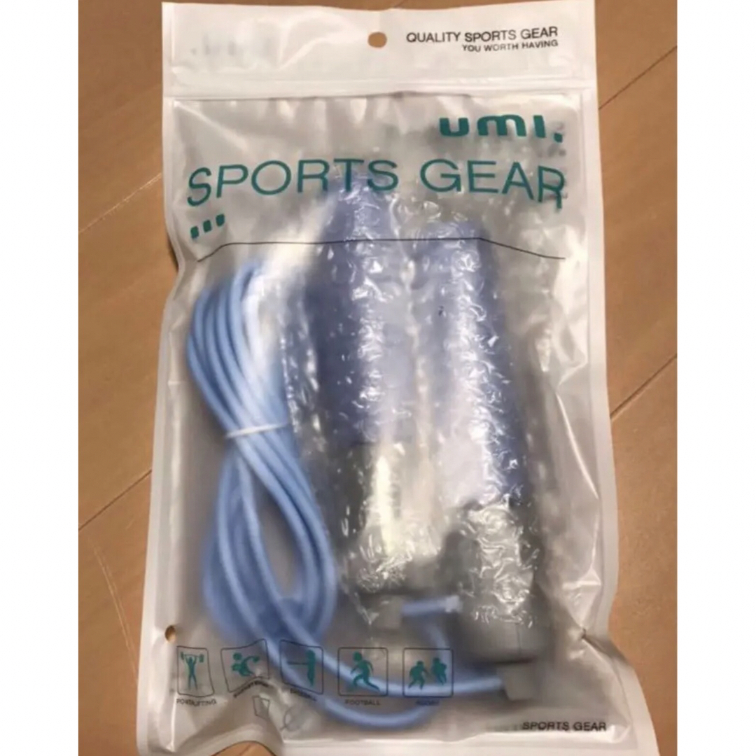 【送料無料】自動カウント縄跳び UMI SPORTS GEAR なわとび スポーツ/アウトドアのトレーニング/エクササイズ(トレーニング用品)の商品写真