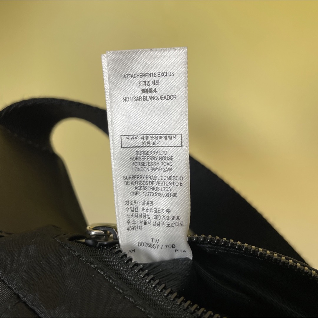 BURBERRY 美品 ボディバッグ ノバチェック ウエストポーチ バーバリー