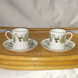Royal Worcester - ロイヤルウースター カップ&ソーサー(2客