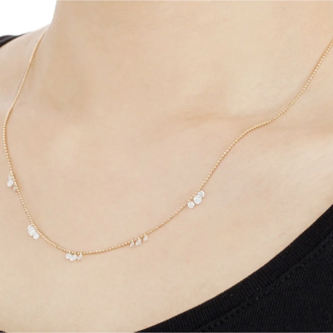 AbHeri アベリ ダイヤモンドネックレス (811DS)の通販 by えぬ AbHeri アベリ ダイヤモンドネックレス (811DS)の通販 by えぬ