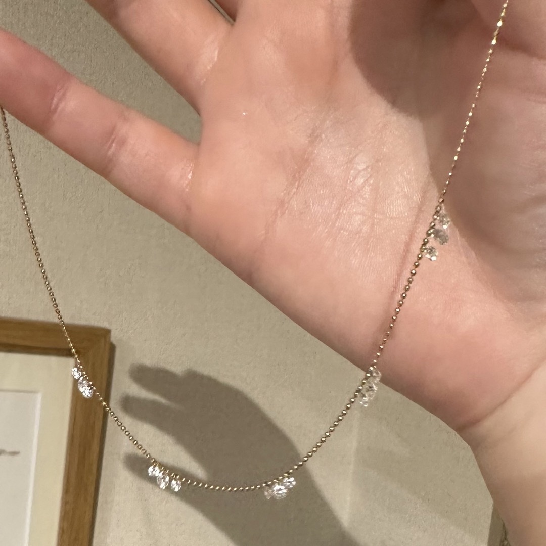 AbHeri アベリ ダイヤモンドネックレス (811DS)の通販 by えぬ AbHeri アベリ ダイヤモンドネックレス (811DS)の通販 by えぬ