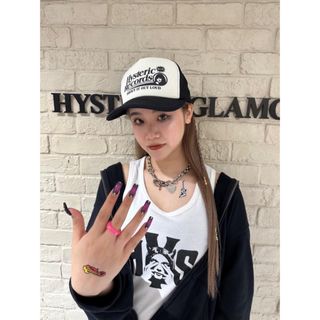 23ss新作!HYSTERIC RECORDS メッシュキャップ 完売品!