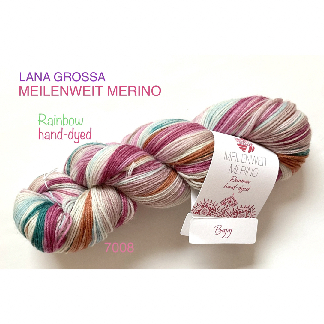 Lana grossaラナグロッサ メリノ Hand-dyed ソックヤーン