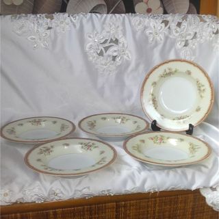 Noritake - オールドノリタケ 20cmプレート(5枚) 深皿の通販 by