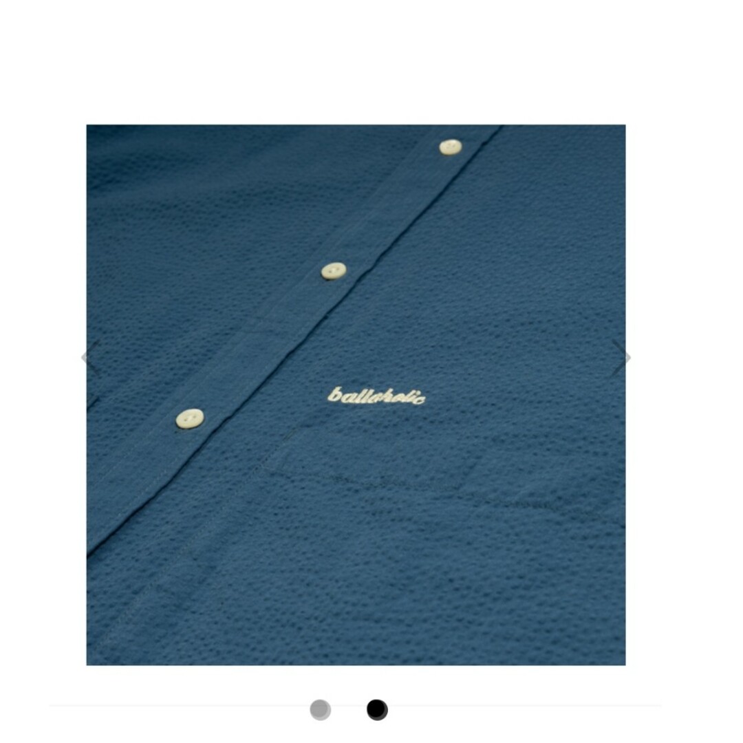 高評価特価 ballaholic - ballaholic Seersucker Loose Shirt Jacketの