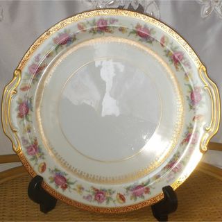 ノリタケ(Noritake)のオールドノリタケ　オーバルプレート（1枚）　海外輸出品(食器)