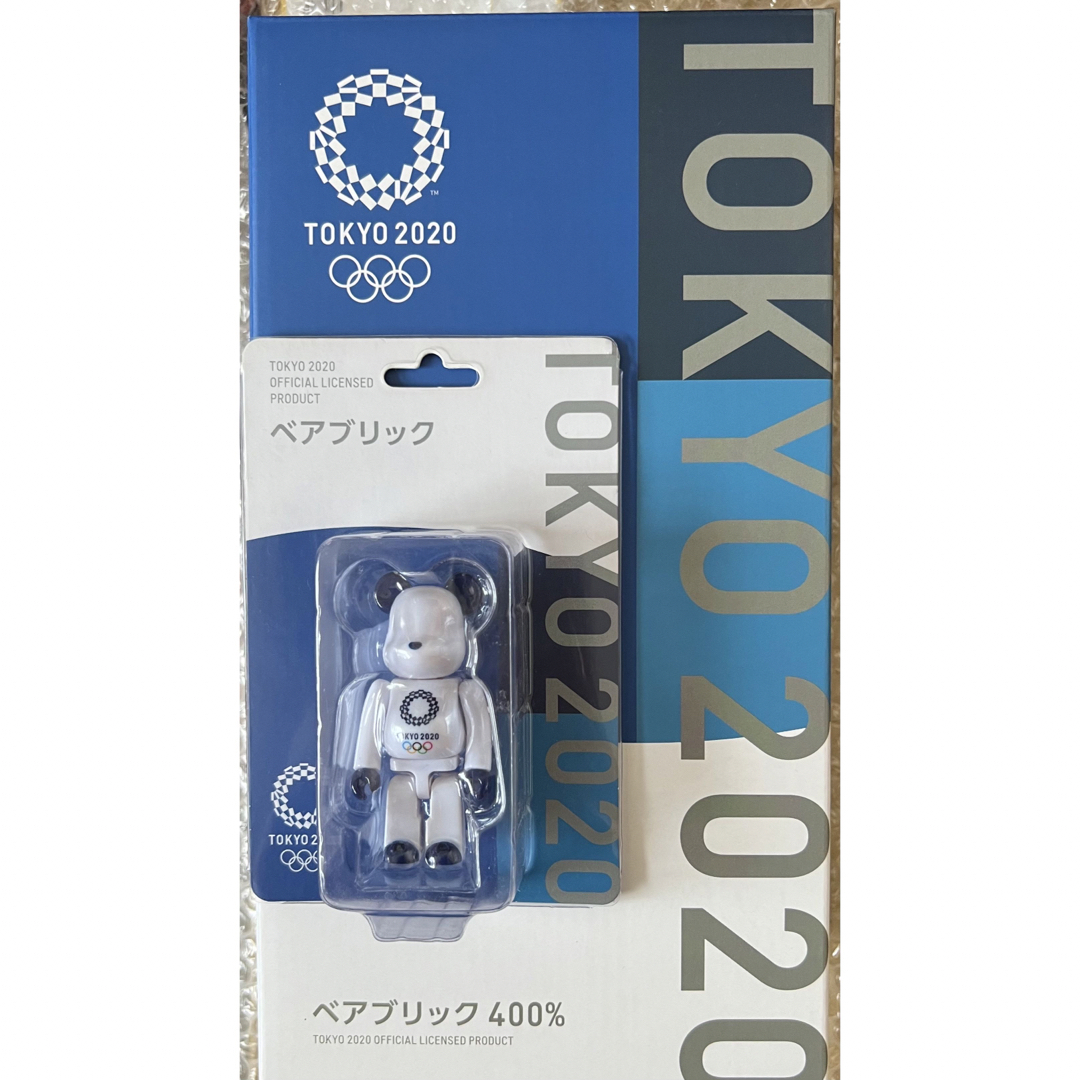 BE@RBRICK 東京2020 オリンピックエンブレム 400％ベアブリック400％状態