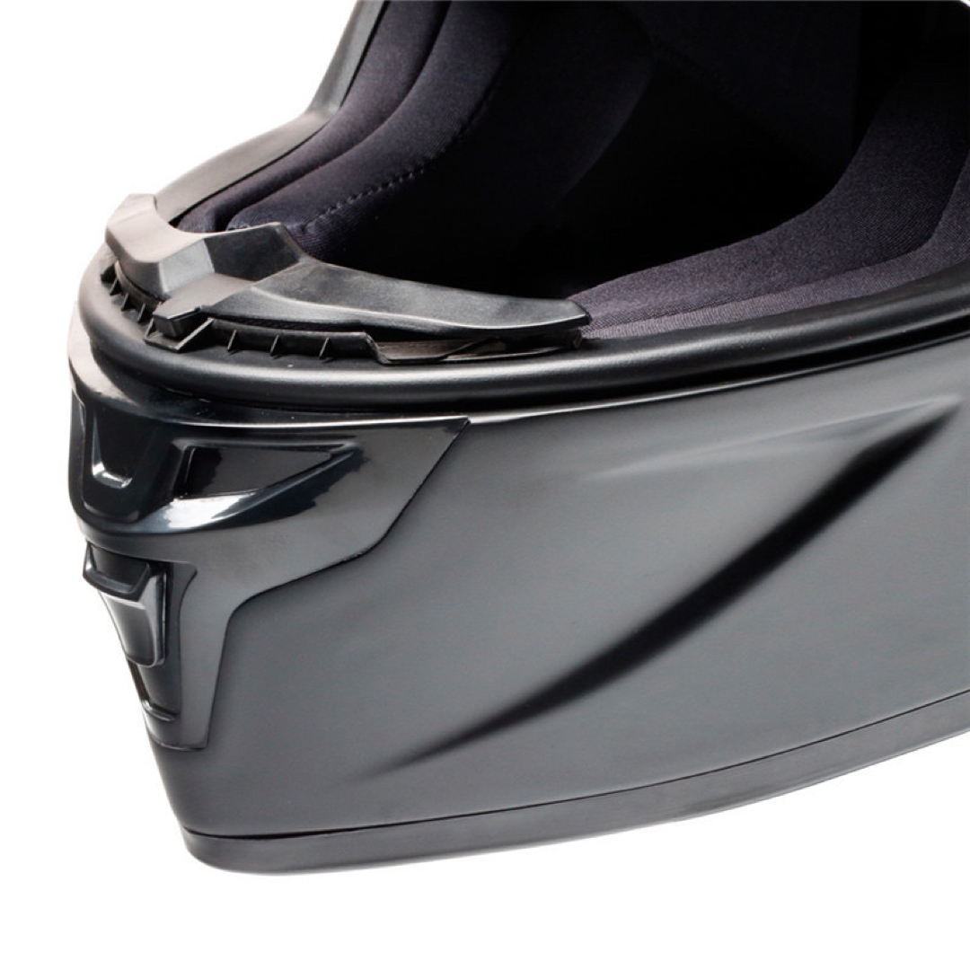 シンプルバイクヘルメット フルフェイスヘルメット マット シンプルバイクヘルメット フルフェイスヘルメット マット