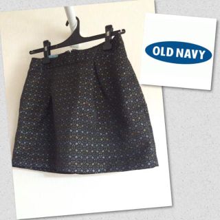 オールドネイビー(Old Navy)の新品オールドネイビー ゴブラン織スカート(ミニスカート)