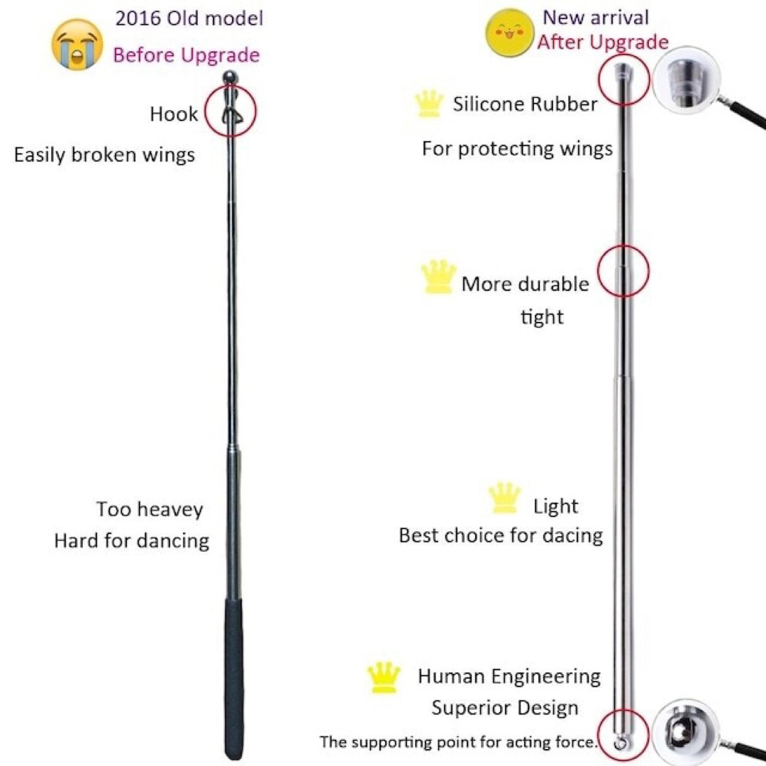 イシスウィングベリーダンスisis wings+ 一対のウィングスティック+is