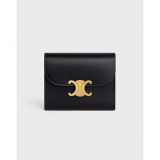 セリーヌ(celine)のceline スモールウォレット トリオンフ  ブラック(財布)