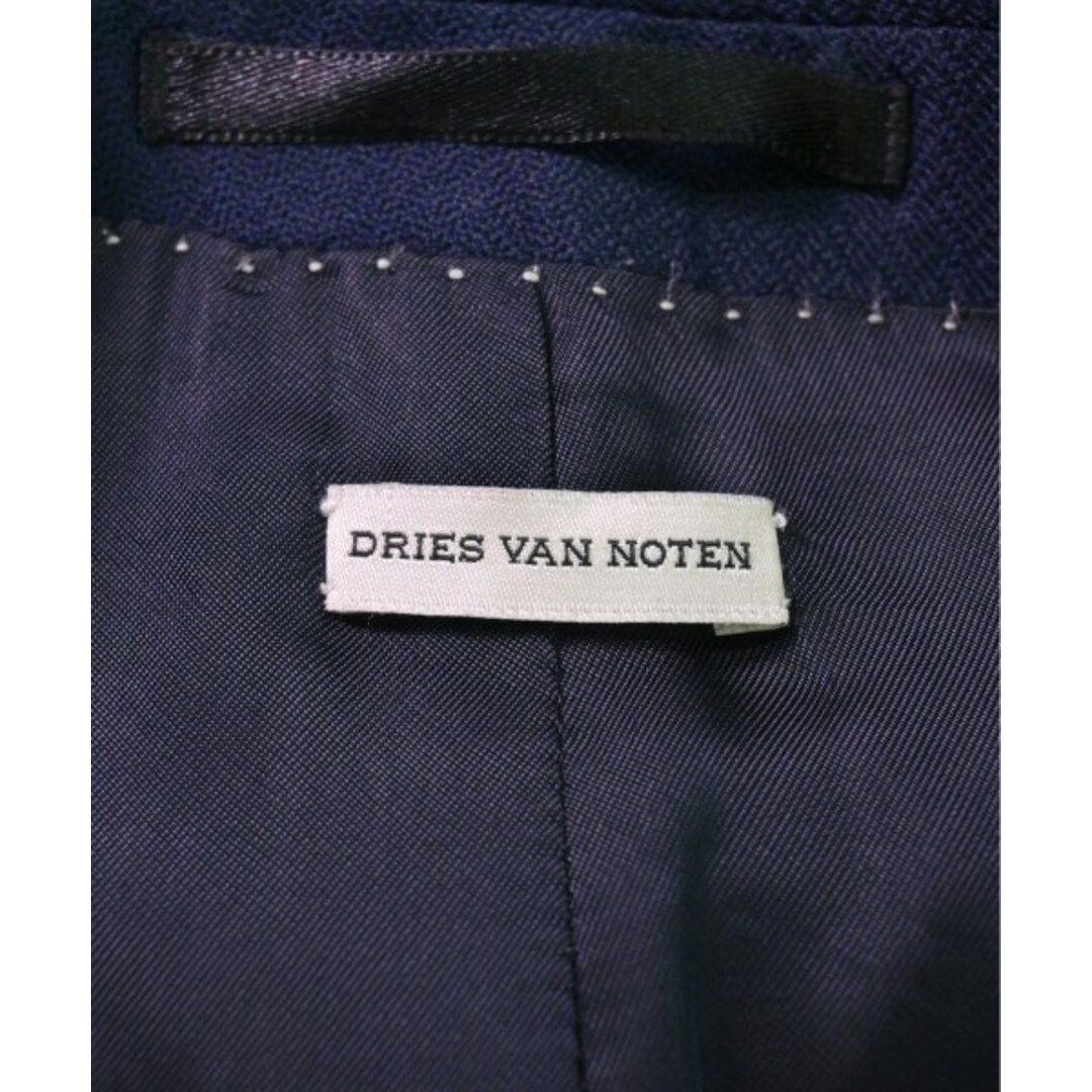 DRIES VAN NOTEN(ドリスヴァンノッテン)のDRIES VAN NOTEN テーラードジャケット 44(S位) 紺 【古着】【中古】 メンズのジャケット/アウター(テーラードジャケット)の商品写真