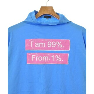 99%IS Tシャツ・カットソー 3(L位) 青系xピンクx白 【古着】【中古】の ...