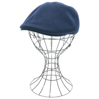 カンゴール(KANGOL)のKANGOL カンゴール ハンチング・ベレー帽 M 紺 【古着】【中古】(ハンチング/ベレー帽)