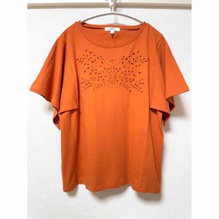 ニコアンド(niko and...)の★Niko and… カットワーク袖スクエアプルオーバー Lサイズ 未使用(Tシャツ(半袖/袖なし))