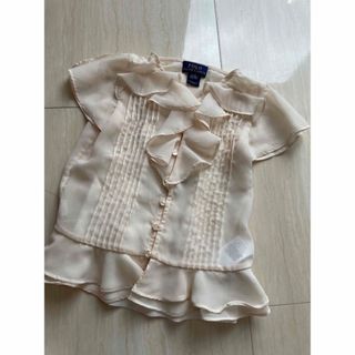 ラルフローレン(Ralph Lauren)の☆ラルフローレン☆女の子・シフォンフリルのトップス110cm(Tシャツ/カットソー)