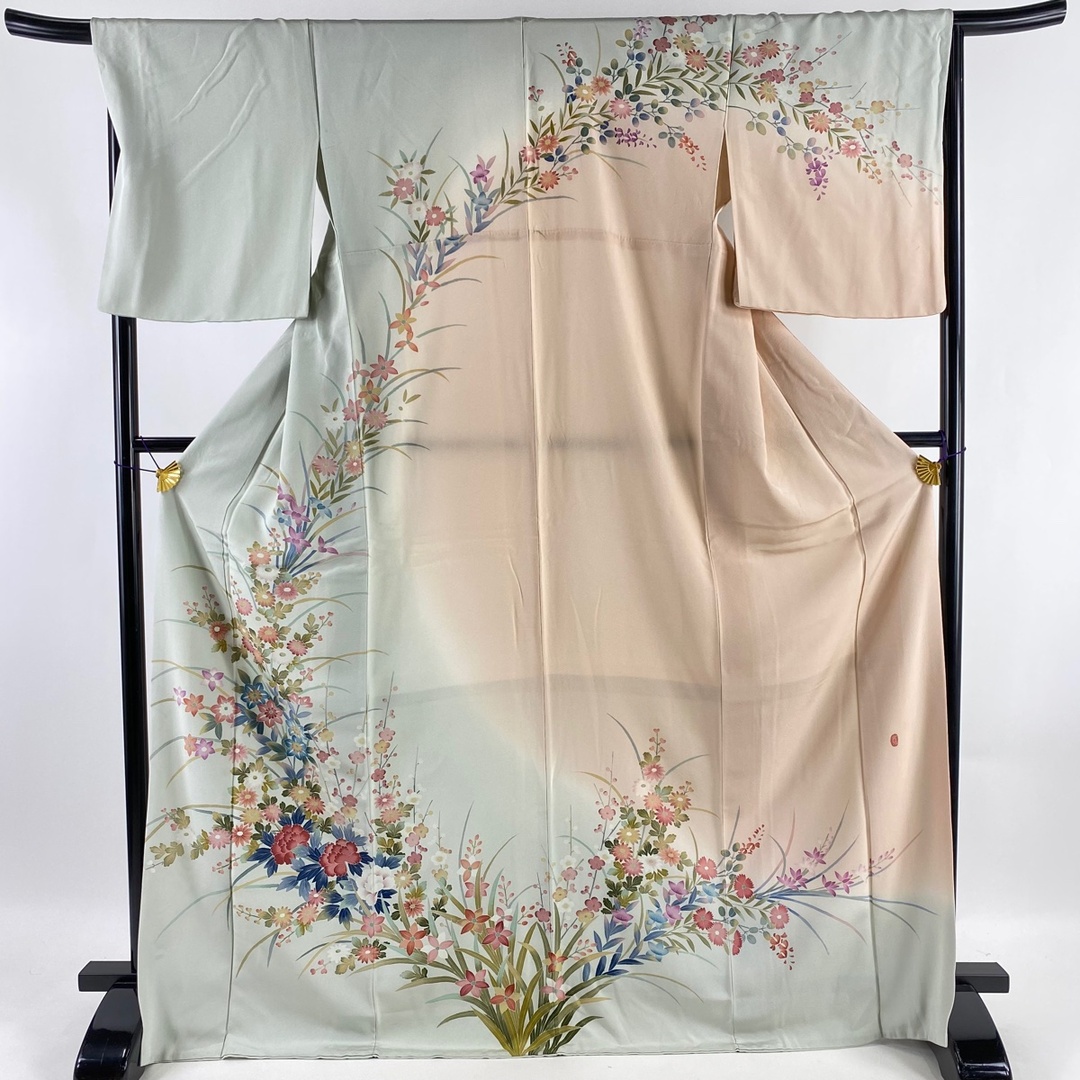 訪問着 美品 名品 身丈163.5cm 裄丈66cm 正絹バイセル着物