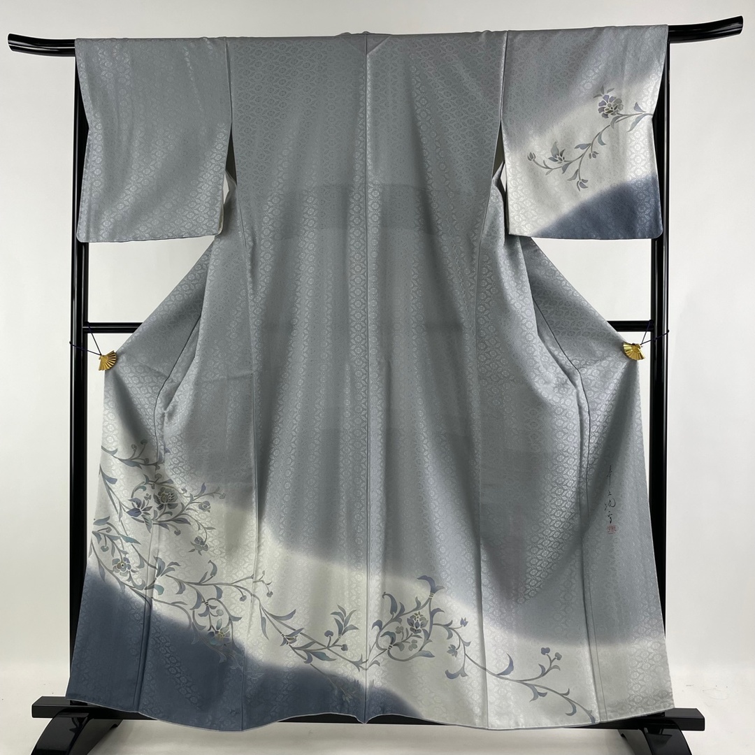 訪問着 美品 名品 身丈159cm 裄丈66.5cm 正絹 【中古】 | フリマアプリ ラクマ