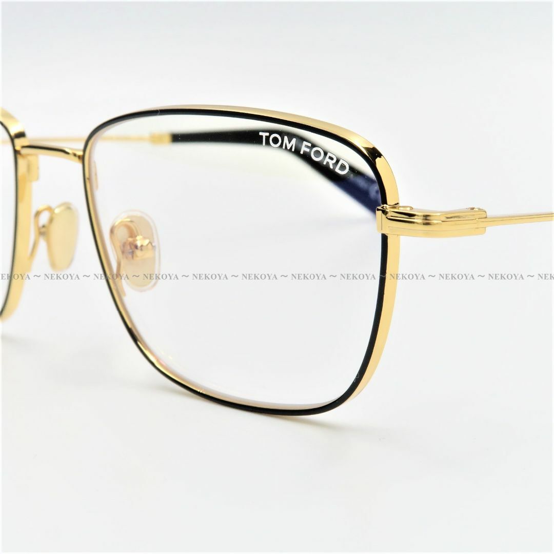 TOM FORD TF5748-B 002 メガネ ブルーライトカット シルバー | nate