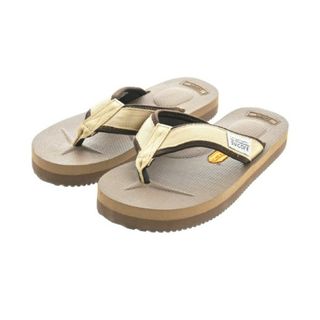 スイコック(suicoke)のSuicoke スイコック サンダル 22cm ベージュ系x茶 【古着】【中古】(サンダル)